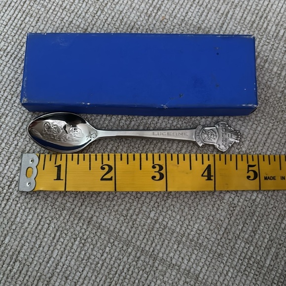 Rare VINTAGE Souvenir Spoon,4.25"CB 6.9M SILVER,ROLEX-LUCERNE,SWITZERLAND - Picture 7 of 7